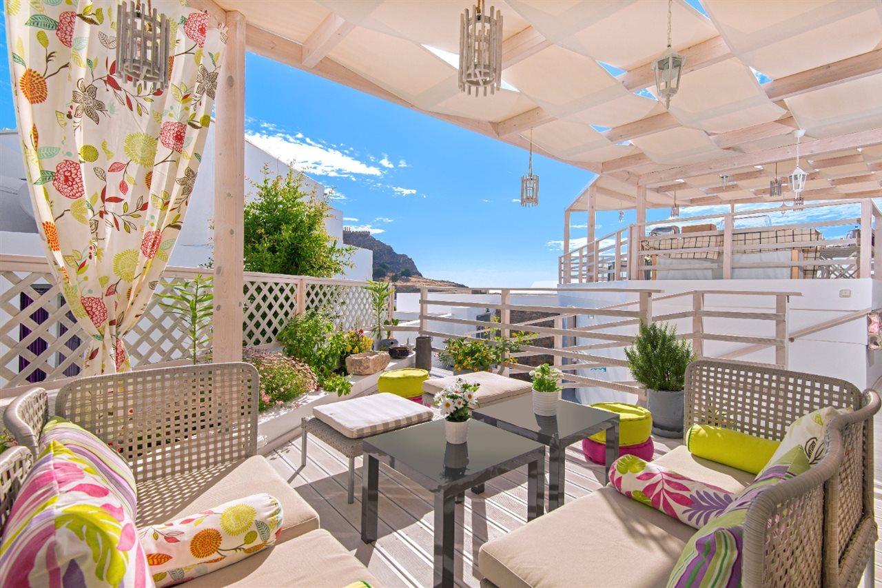 Lindos Harmony Suites Ngoại thất bức ảnh