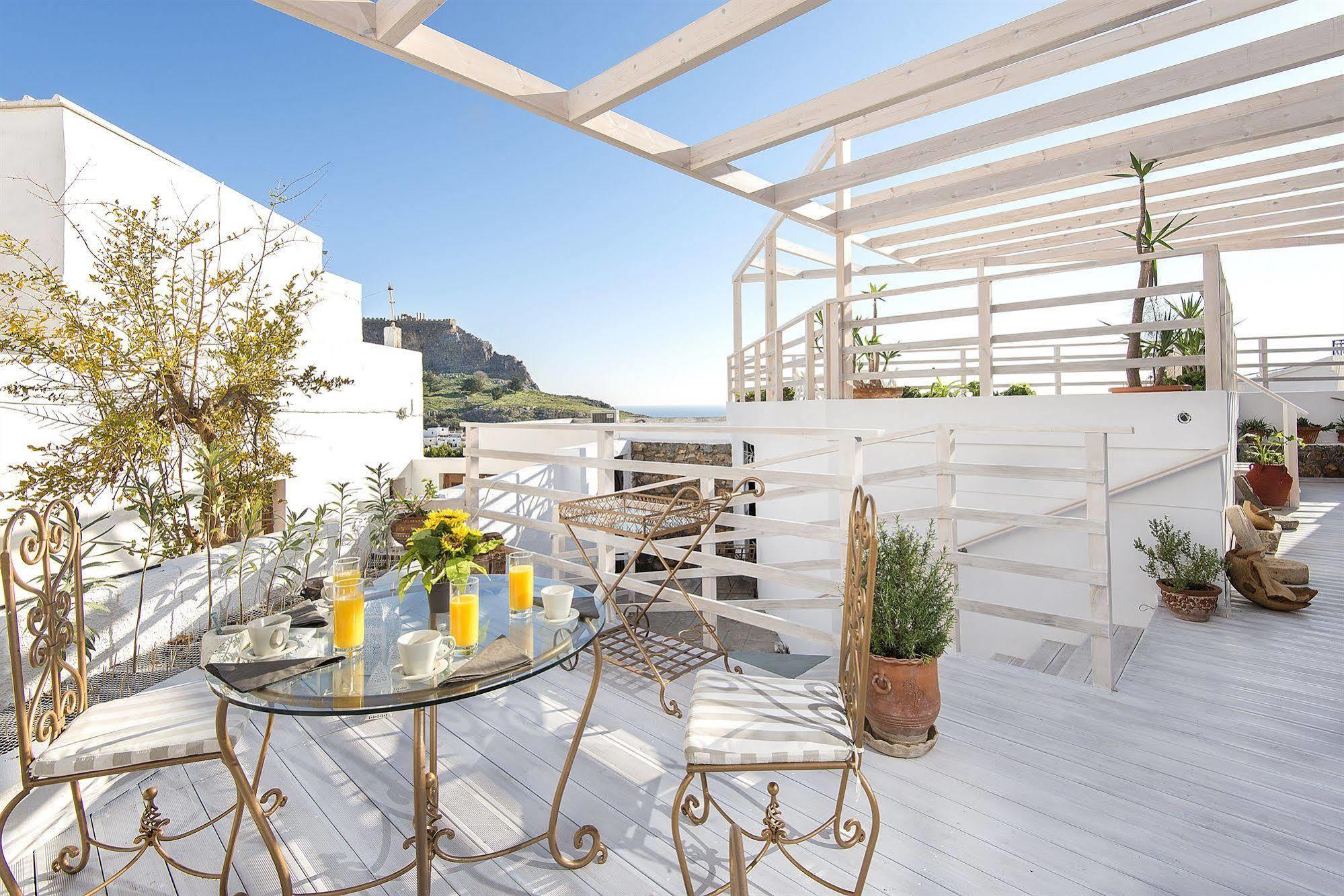 Lindos Harmony Suites Ngoại thất bức ảnh