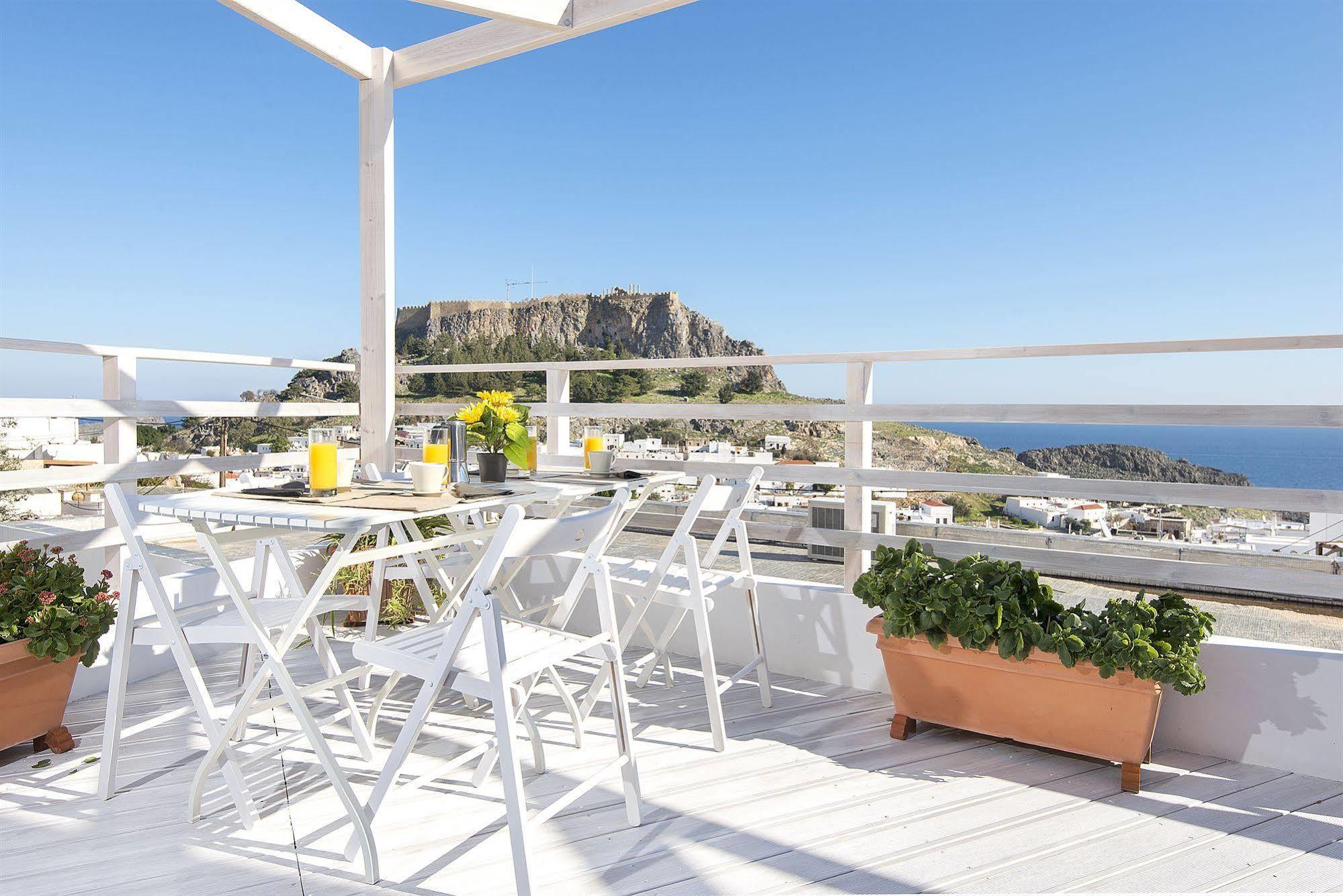 Lindos Harmony Suites Ngoại thất bức ảnh