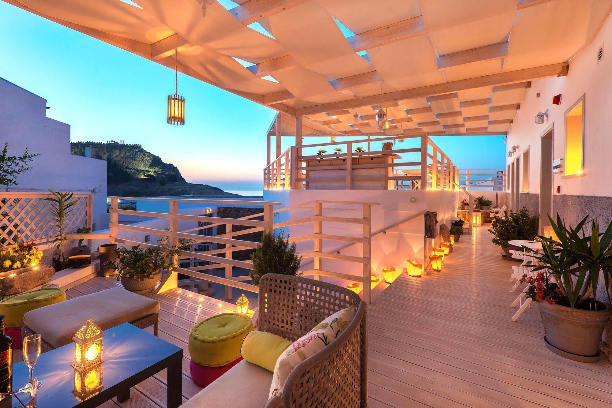 Lindos Harmony Suites Ngoại thất bức ảnh